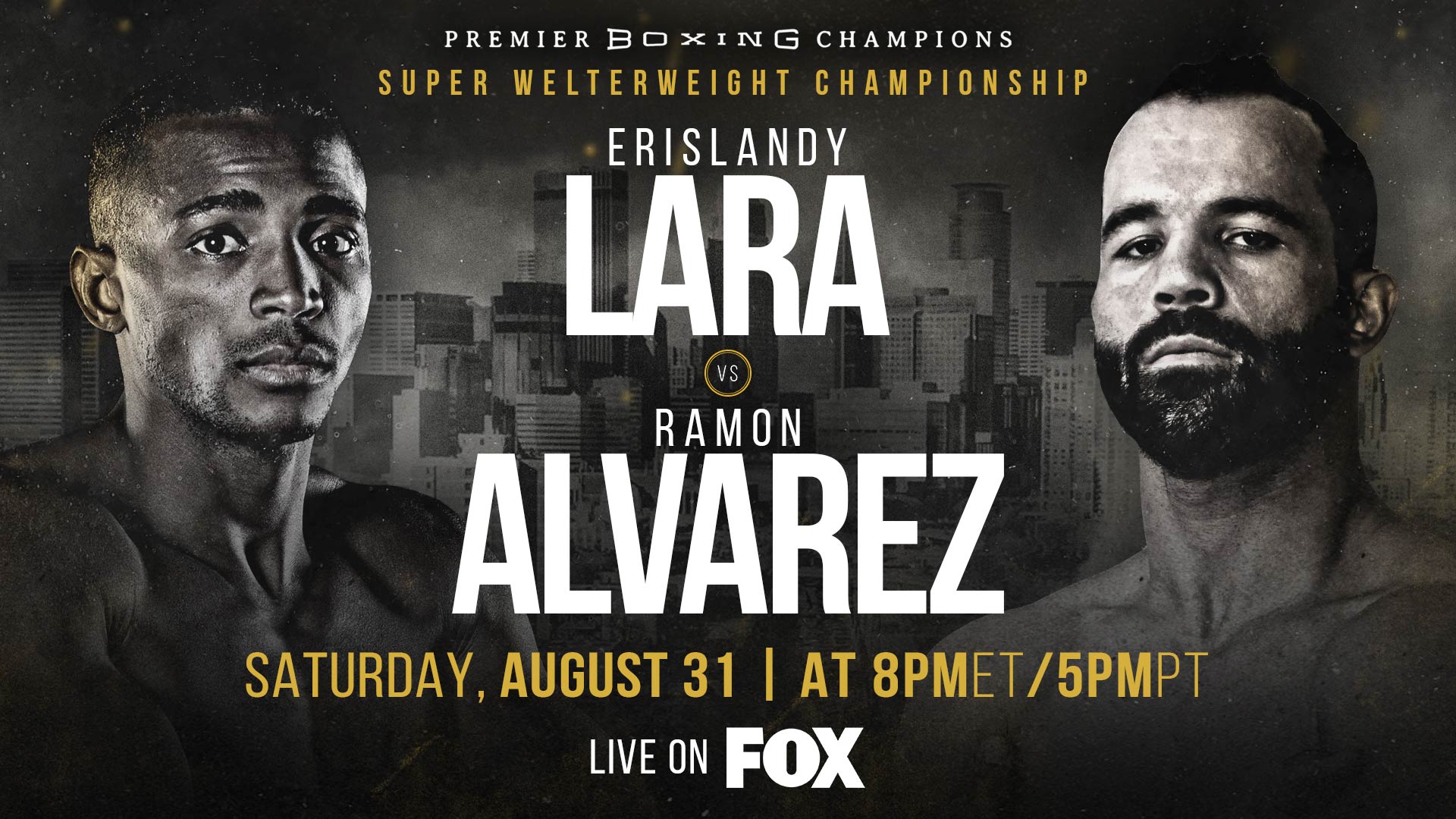 Lara vs. Alvarez Poster August 12, 2019