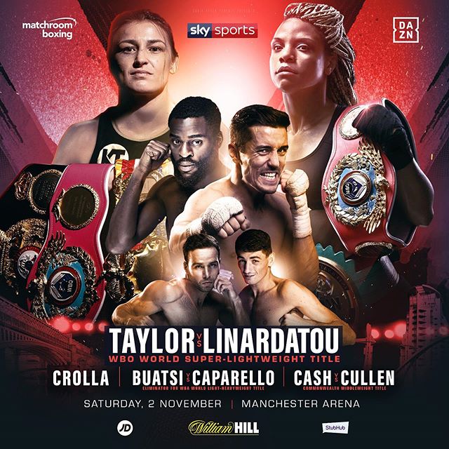 Taylor vs. Linardatou Poster September 28, 2019