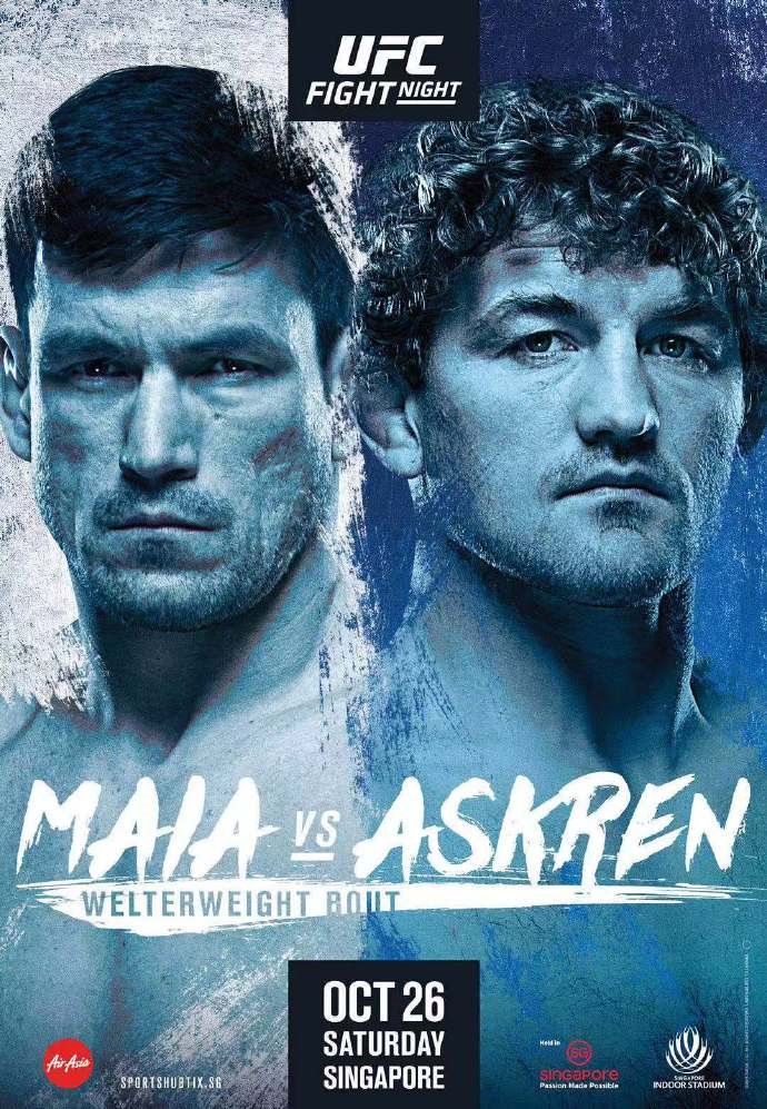 UFC Fight Night 162 Poster September 30, 2019