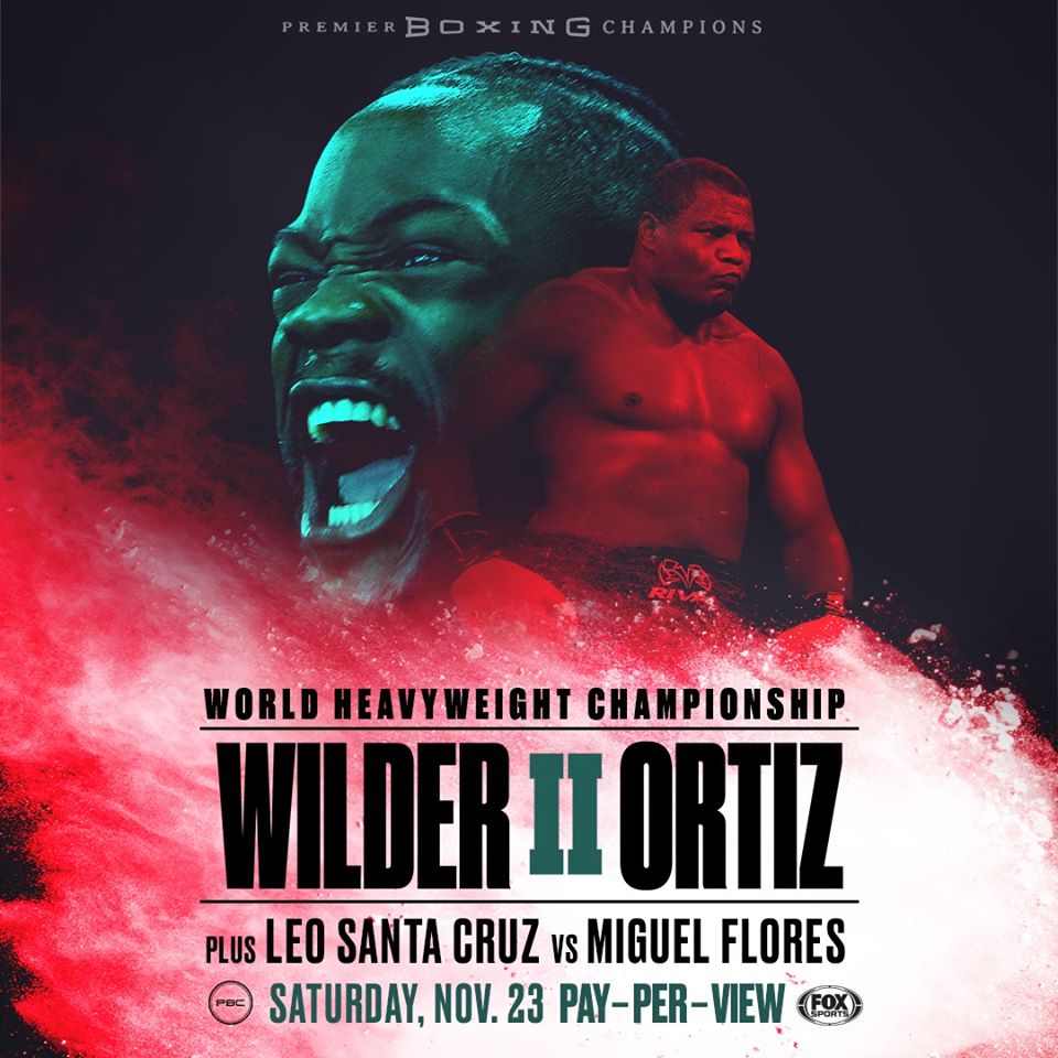 Wilder vs. Ortiz II Poster November 10, 2019