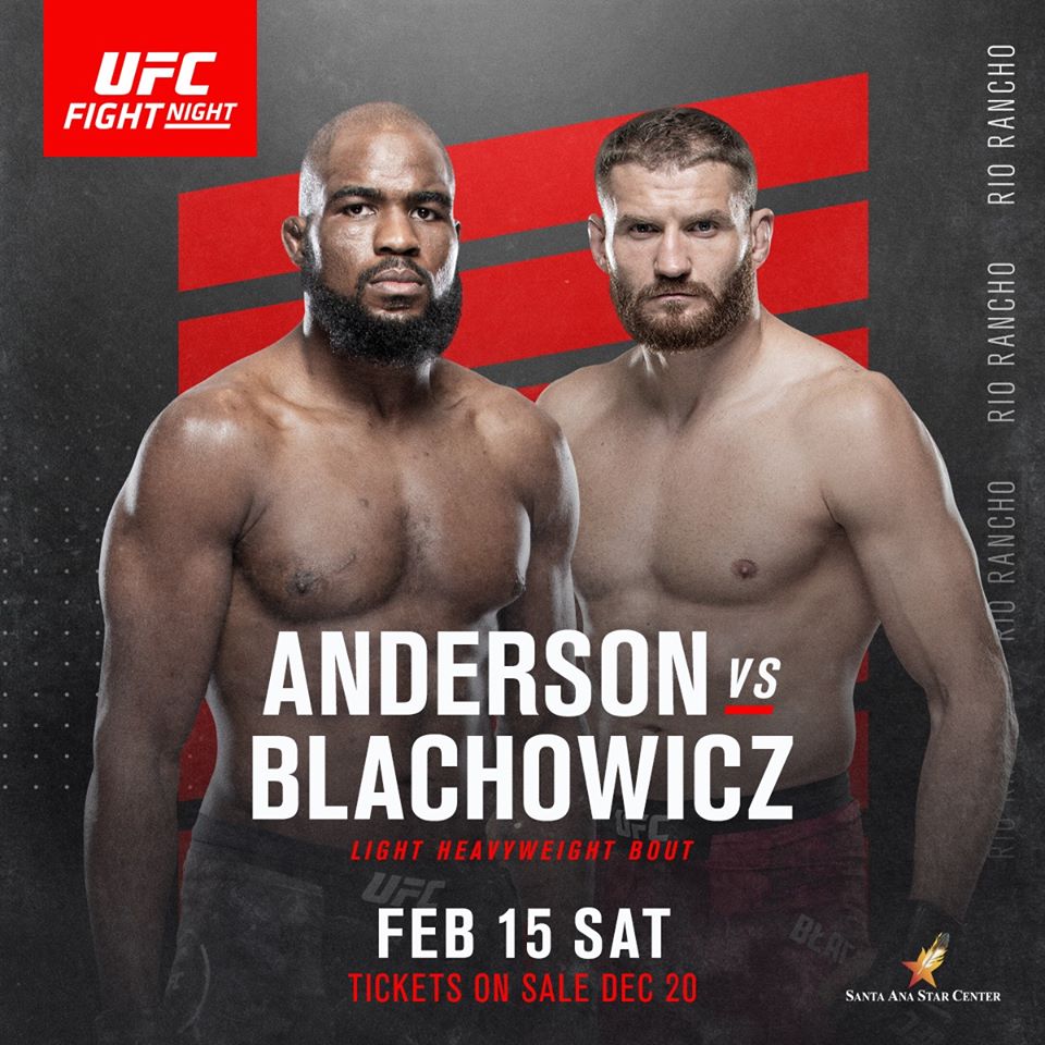 UFC Fight Night - TBD Poster December 05, 2019