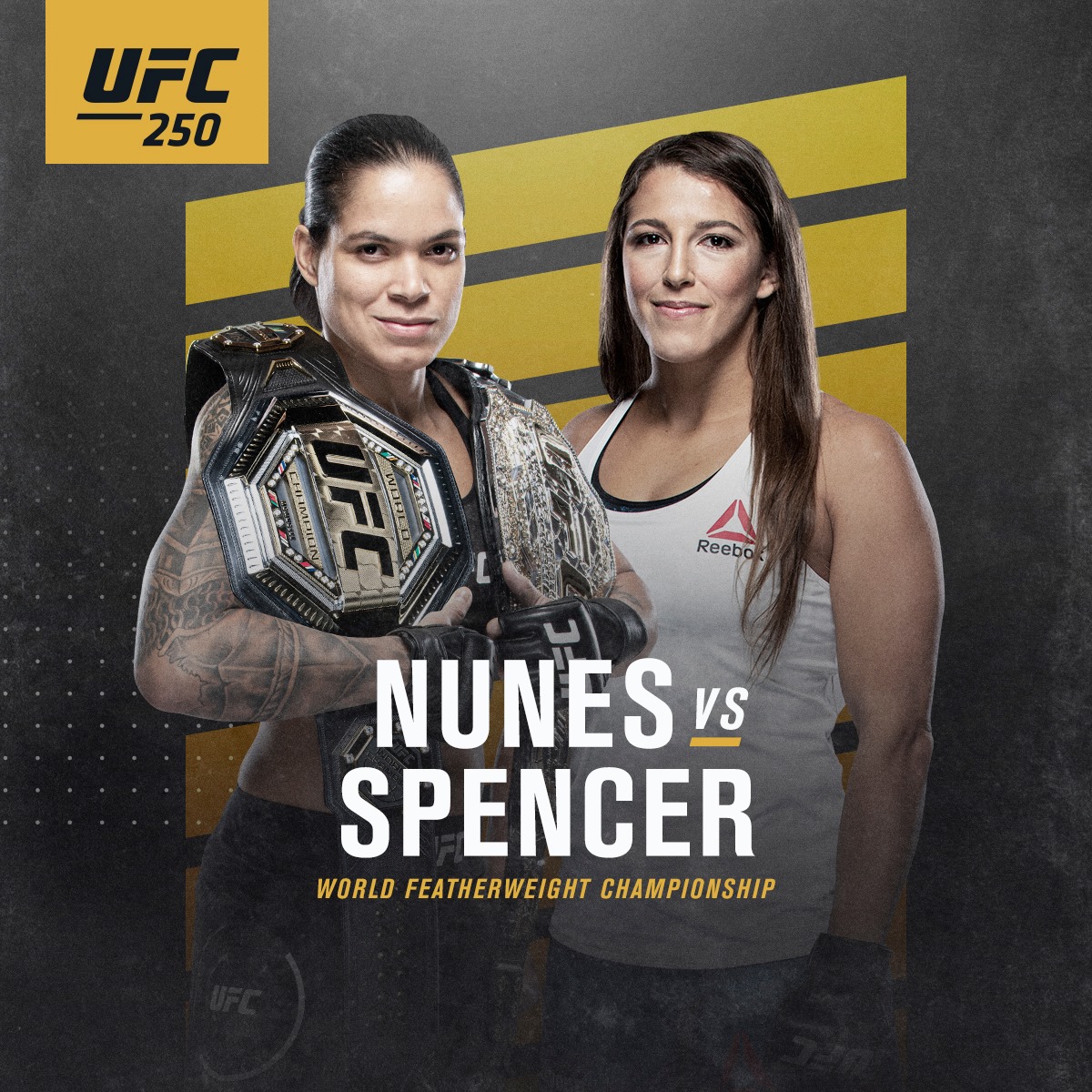 UFC 250 Poster May 10, 2020