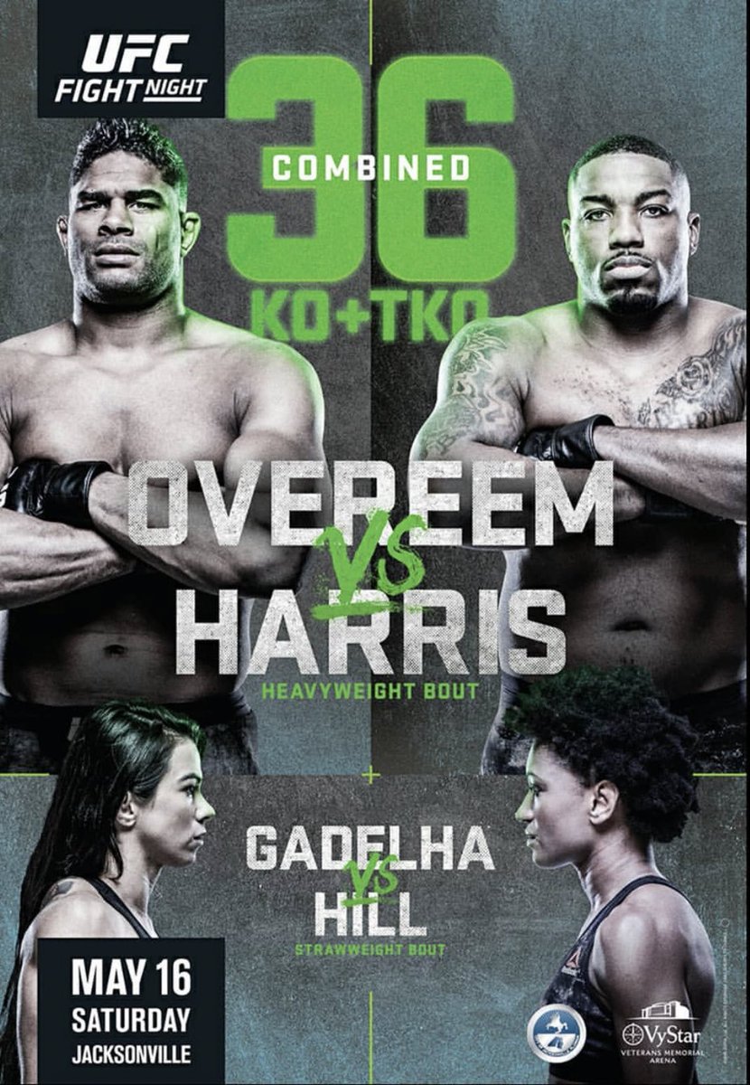 UFC Fight Night 172 Poster May 11, 2020