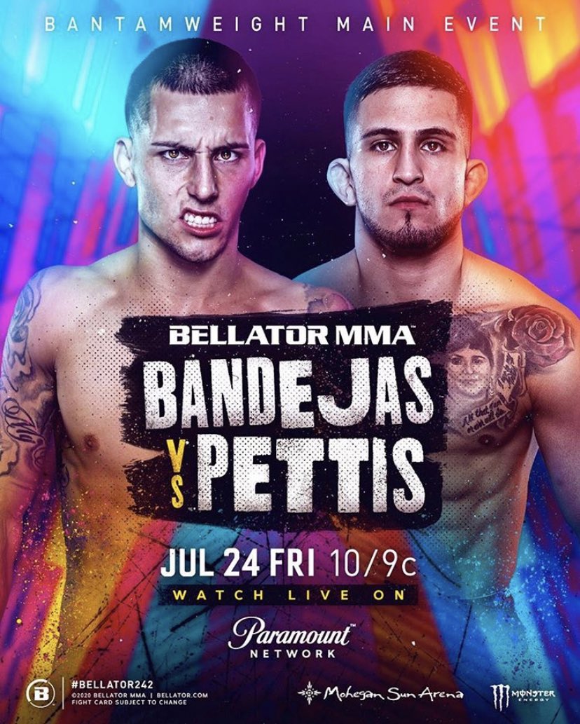 Bellator 242 Poster July 24, 2020
