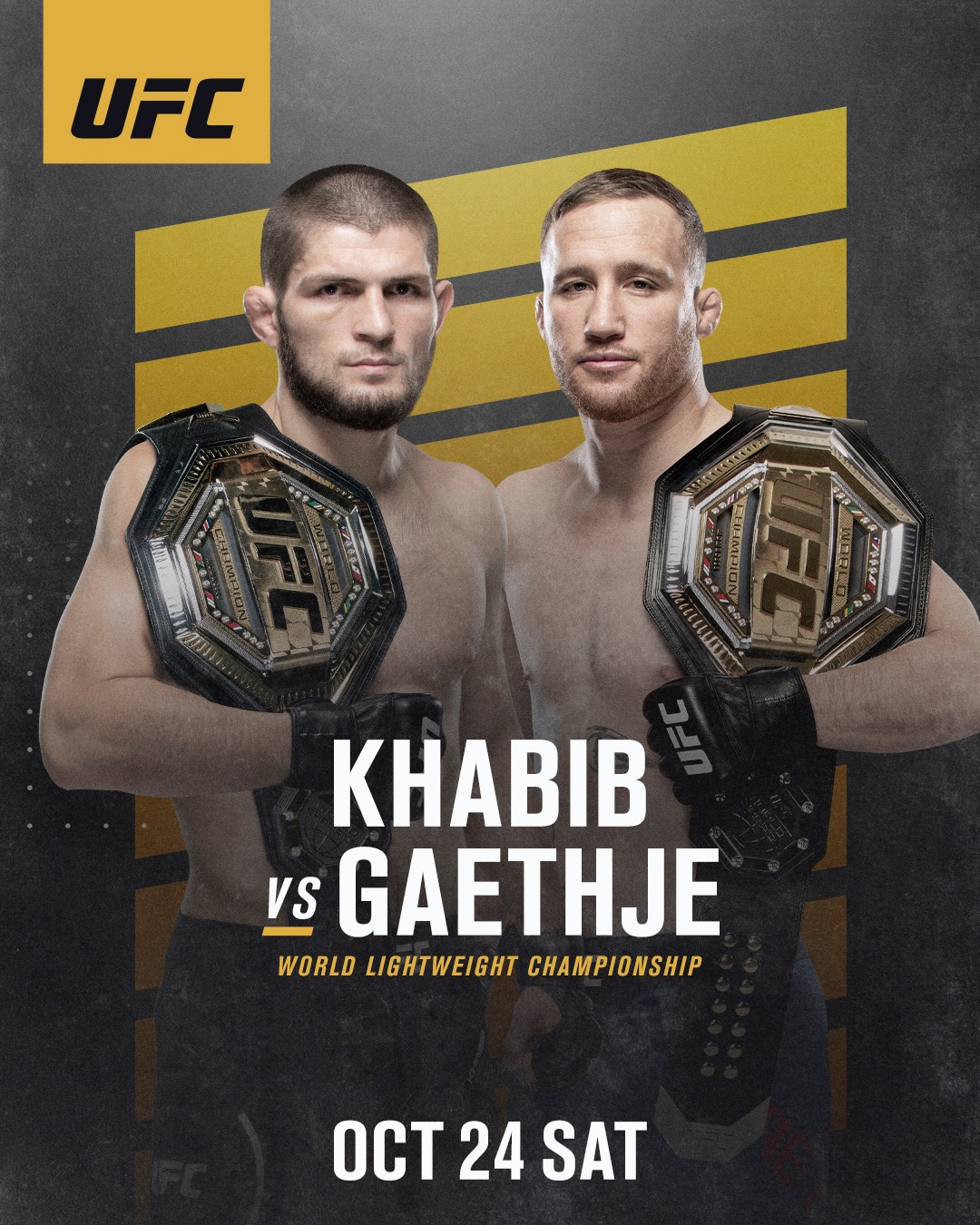 UFC 255 Poster July 29, 2020 MMA Photo