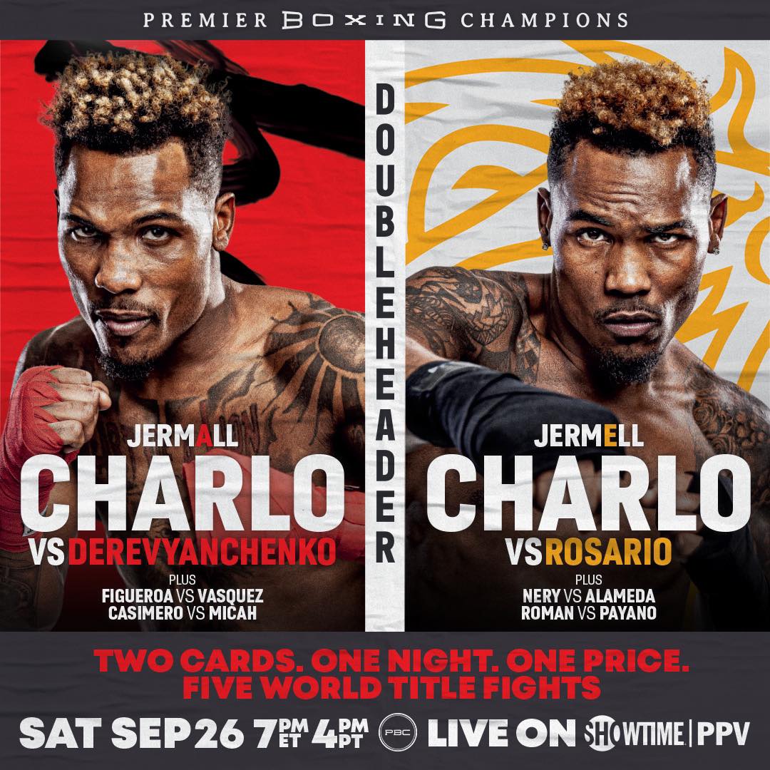 Charlo vs. Derevyanchenko Poster September 14, 2020