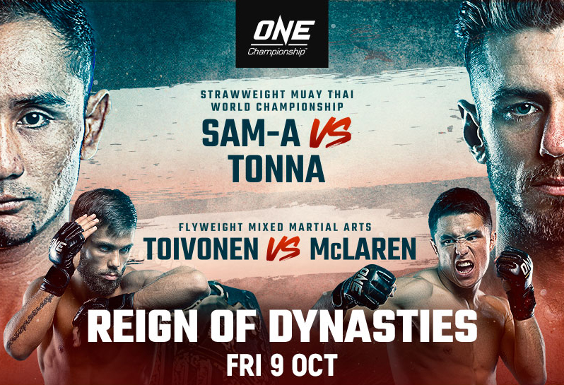 One Championship - Reign of Dynasties Poster September 22, 2020