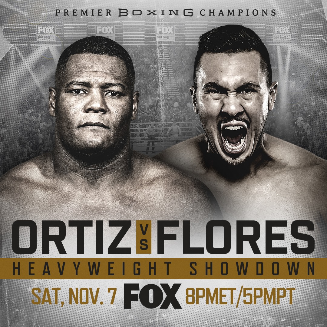 Ortiz vs. Flores Poster November 04, 2020