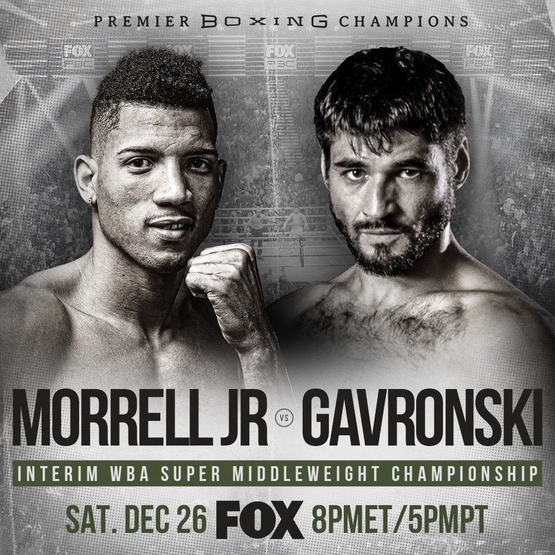 Morrell vs. Gavronski Poster December 23, 2020