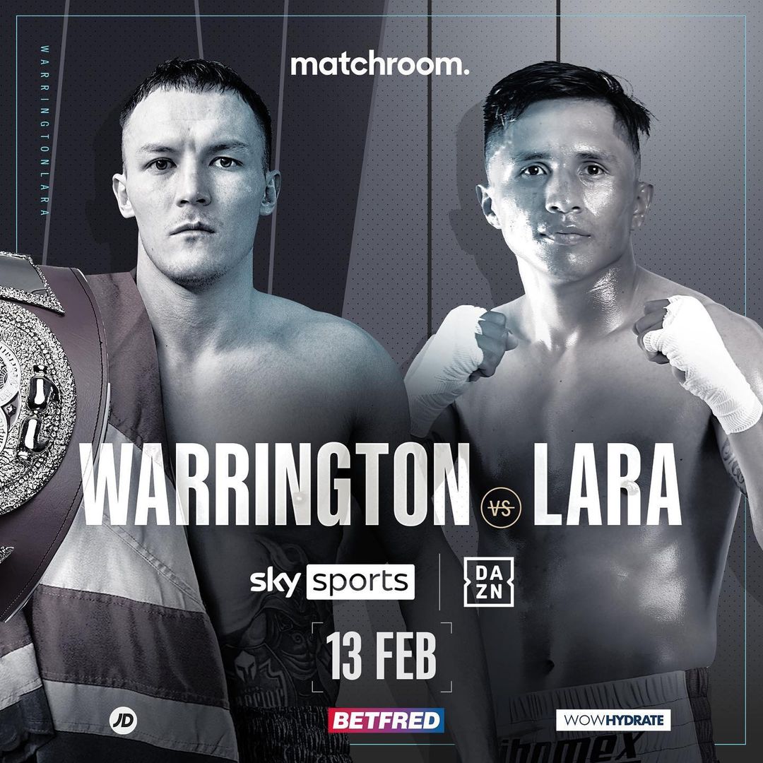 Warrington vs. Lara Poster January 18, 2021
