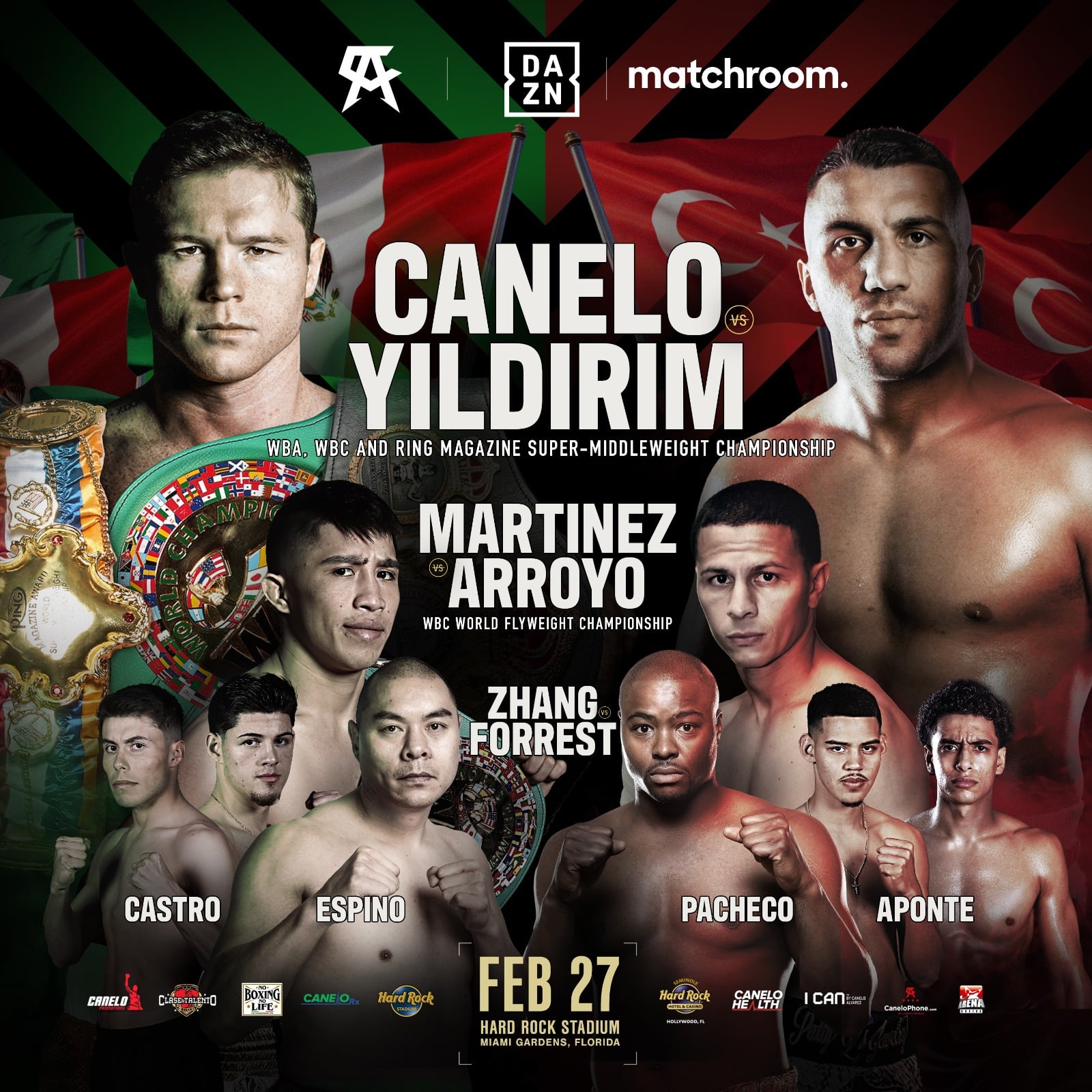 Canelo vs. Yildrim Poster February 01, 2021