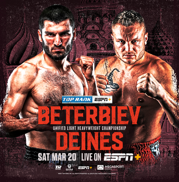 Beterbiev vs. Deines Poster February 22, 2021