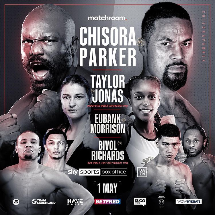 Chisora vs. Parker Poster March 22, 2021