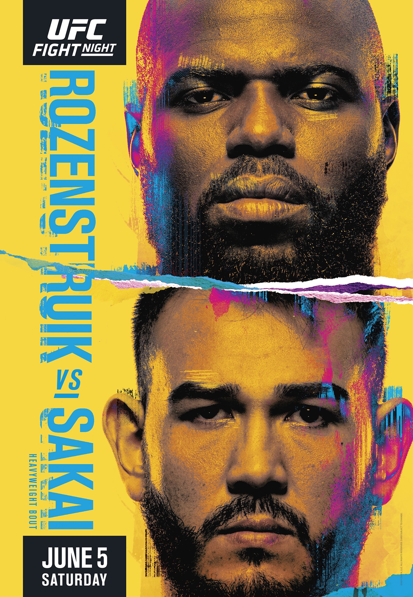 UFC Fight Night 189 Poster May 21, 2021