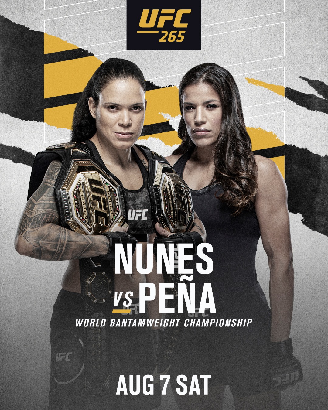 UFC 265 Poster May 21, 2021