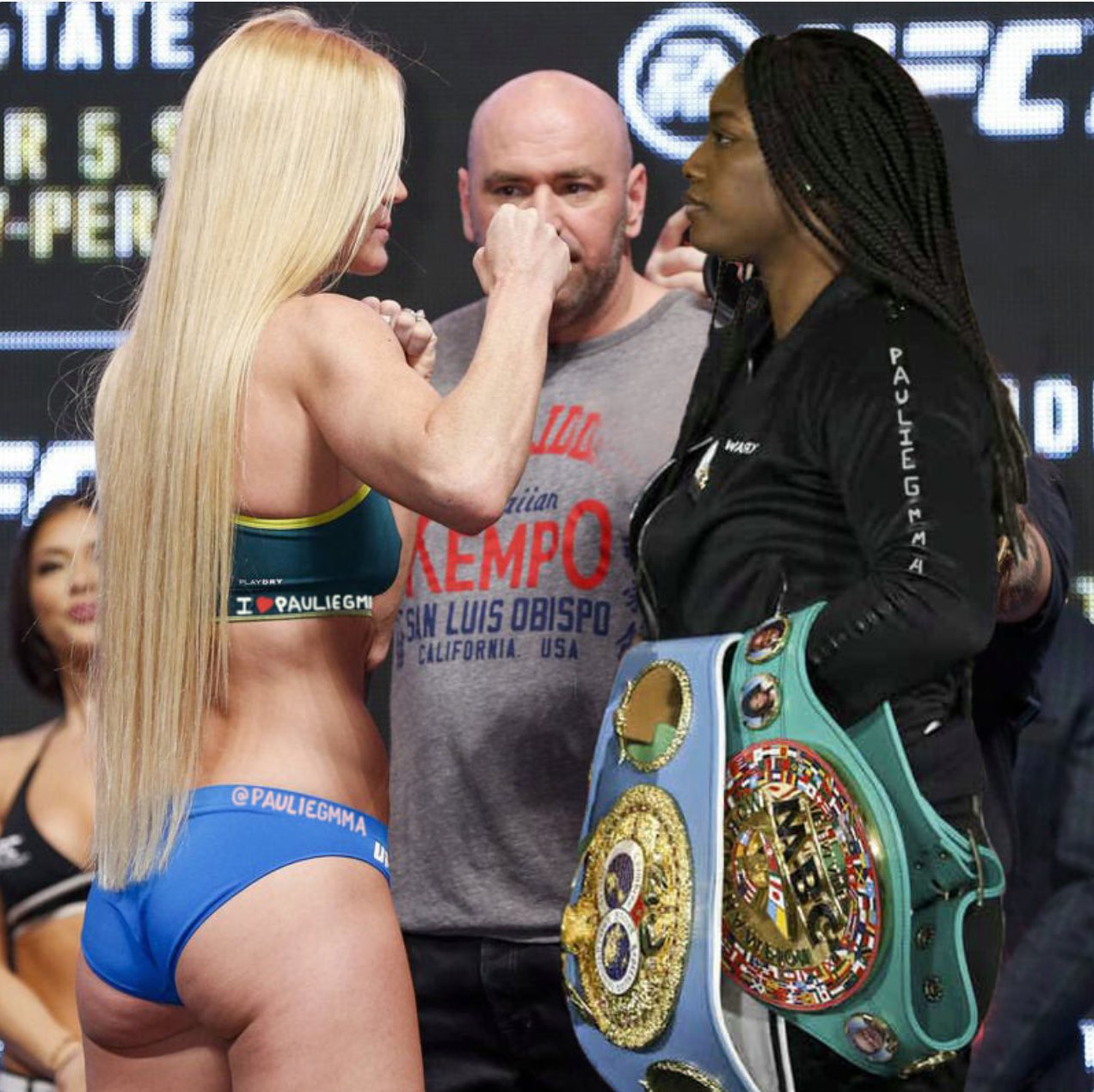 Holly Holm vs Claressa Shields
