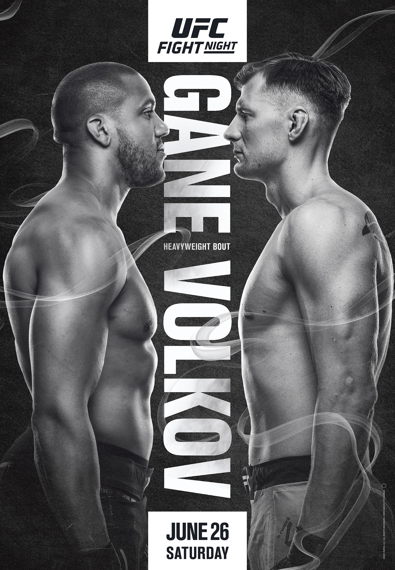 UFC Fight Night 190 Poster June 14, 2021