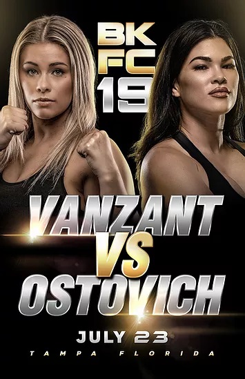 VanZant vs. Ostovich Poster June 28, 2021