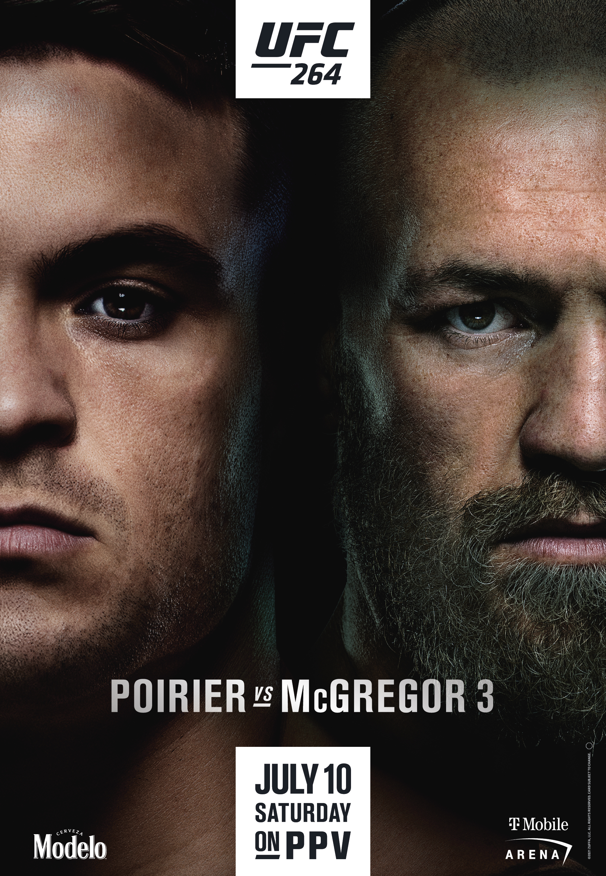 UFC 264 Poster July 02, 2021
