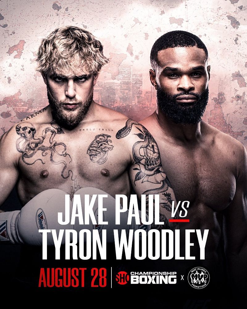 Showtime PPV - Paul vs. Woodley Poster July 14, 2021
