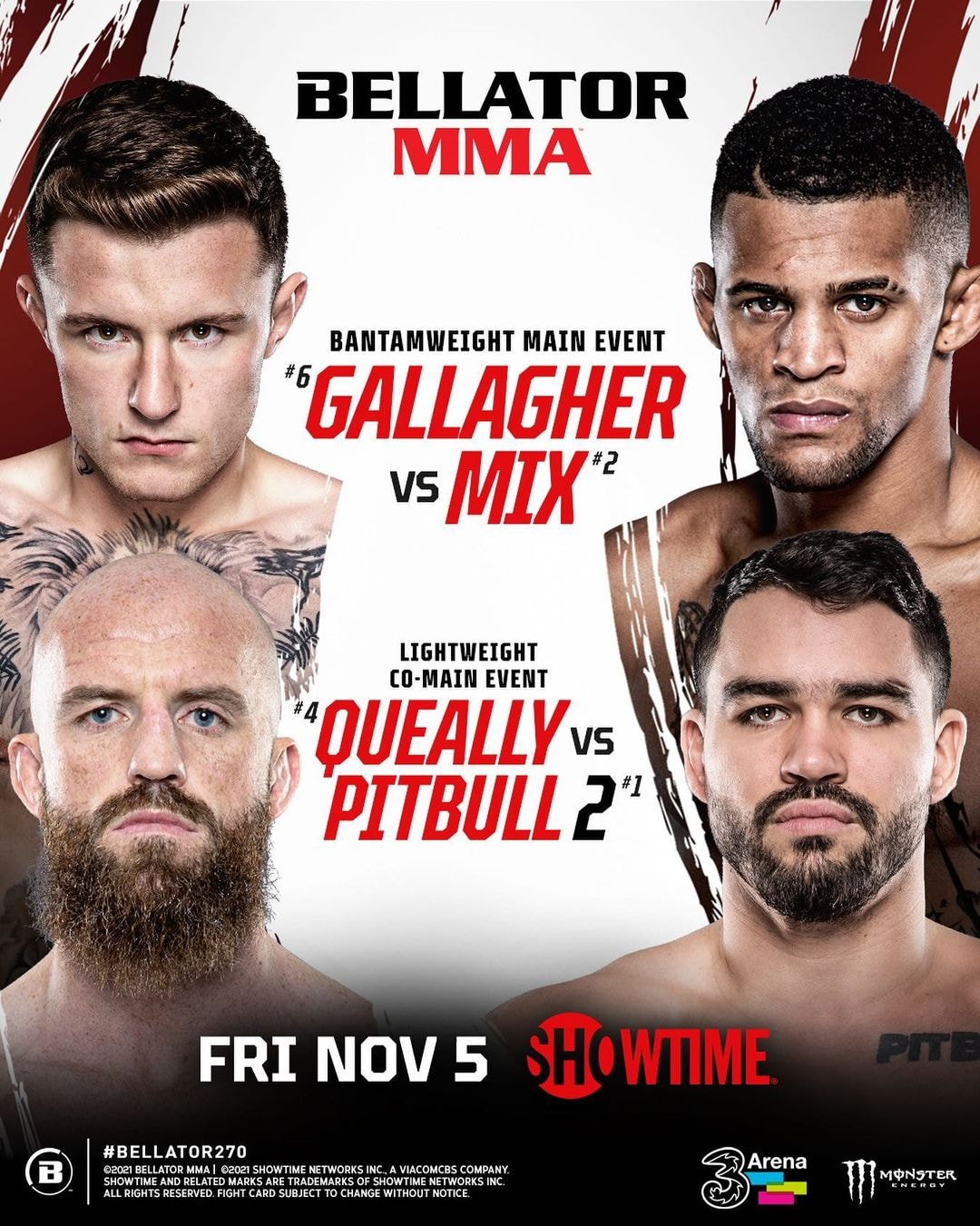 Bellator 270 Poster September 19, 2021