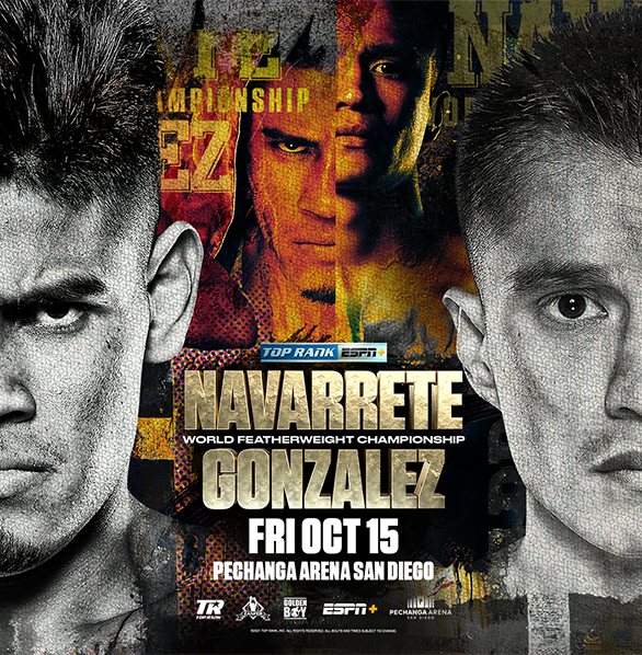 Navarrete vs. Gonzalez Poster September 20, 2021