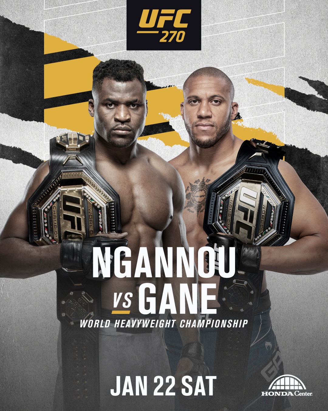 UFC 270 Poster October 26, 2021