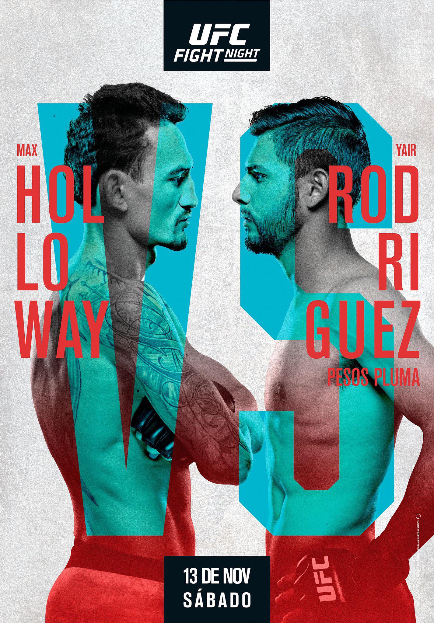 UFC Fight Night 197 Poster November 11, 2021