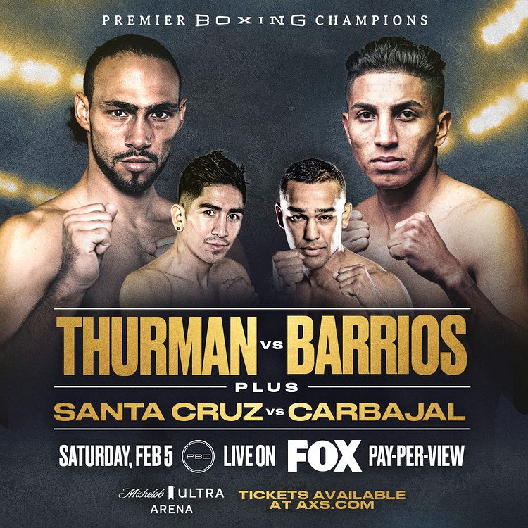 Thurman vs. Barrios Poster January 02, 2022