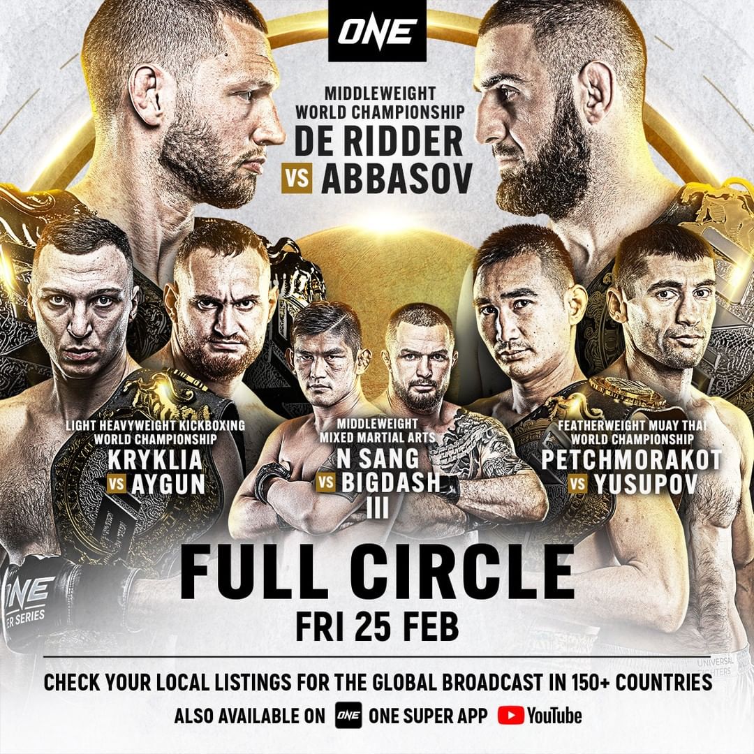 One Championship - Full Circle Poster February 06, 2022