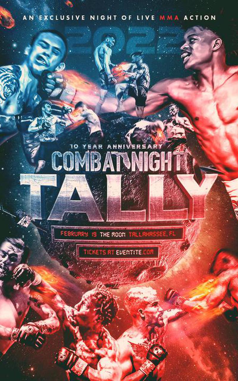 CN - Combat Night Pro: Tallahassee Poster February 13, 2022