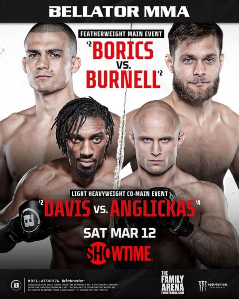 Bellator 276 Poster February 13, 2022