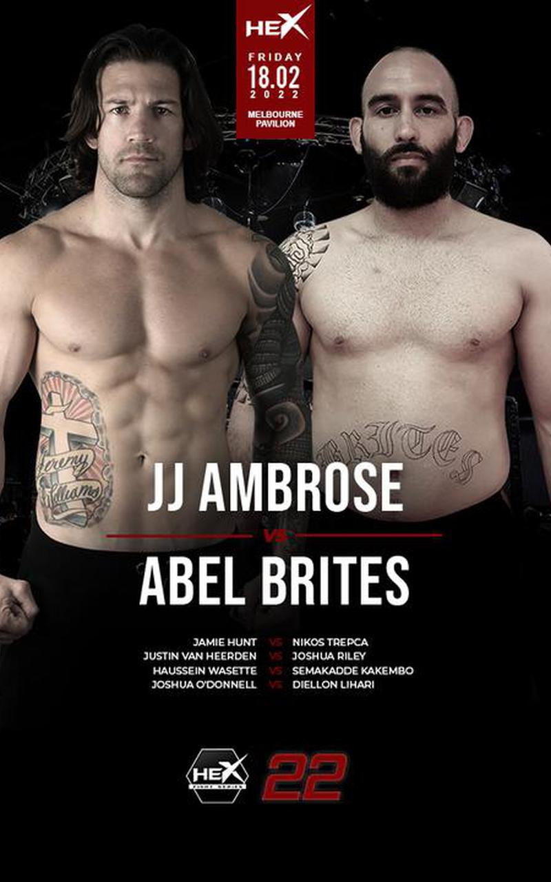 Hex Fight Series 22 Poster February 16, 2022