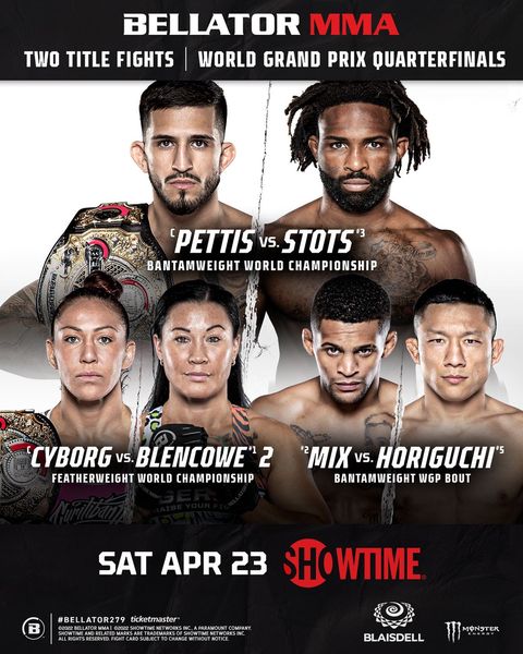 Bellator 279 Poster March 13, 2022