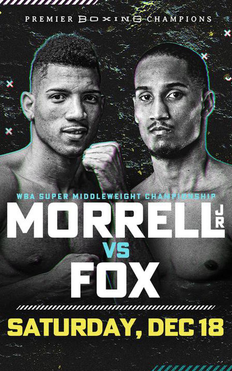 Morrell Jr.  vs. Fox Poster March 19, 2022