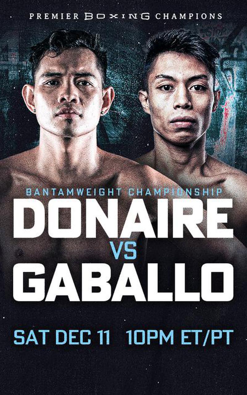 Donaire vs. Gaballo Poster March 19, 2022