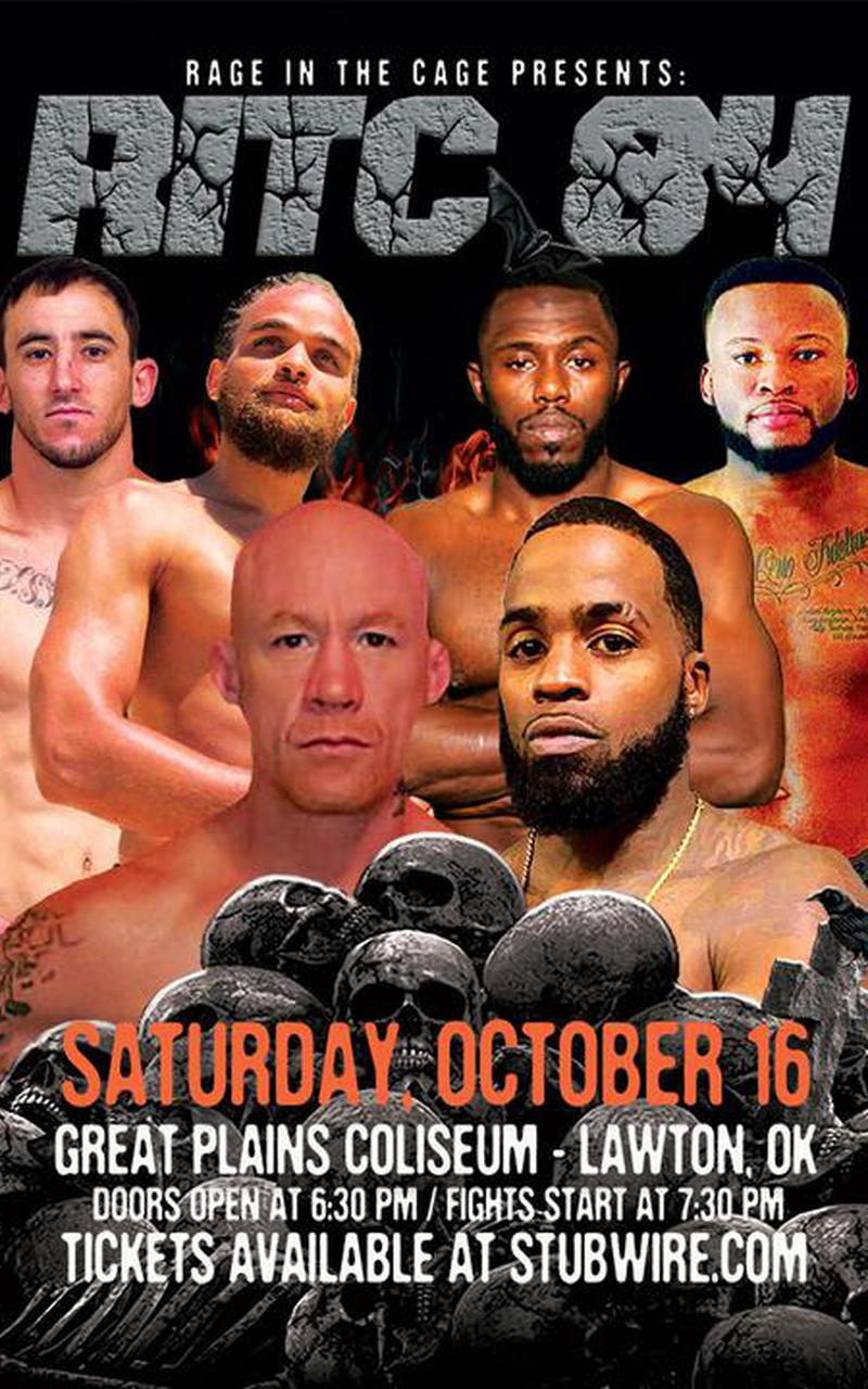 Rage in the Cage OKC 84 Poster March 19, 2022