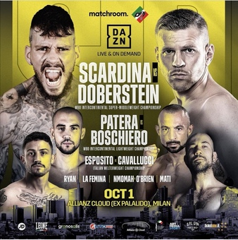 Scardina vs. Doberstein Poster March 19, 2022