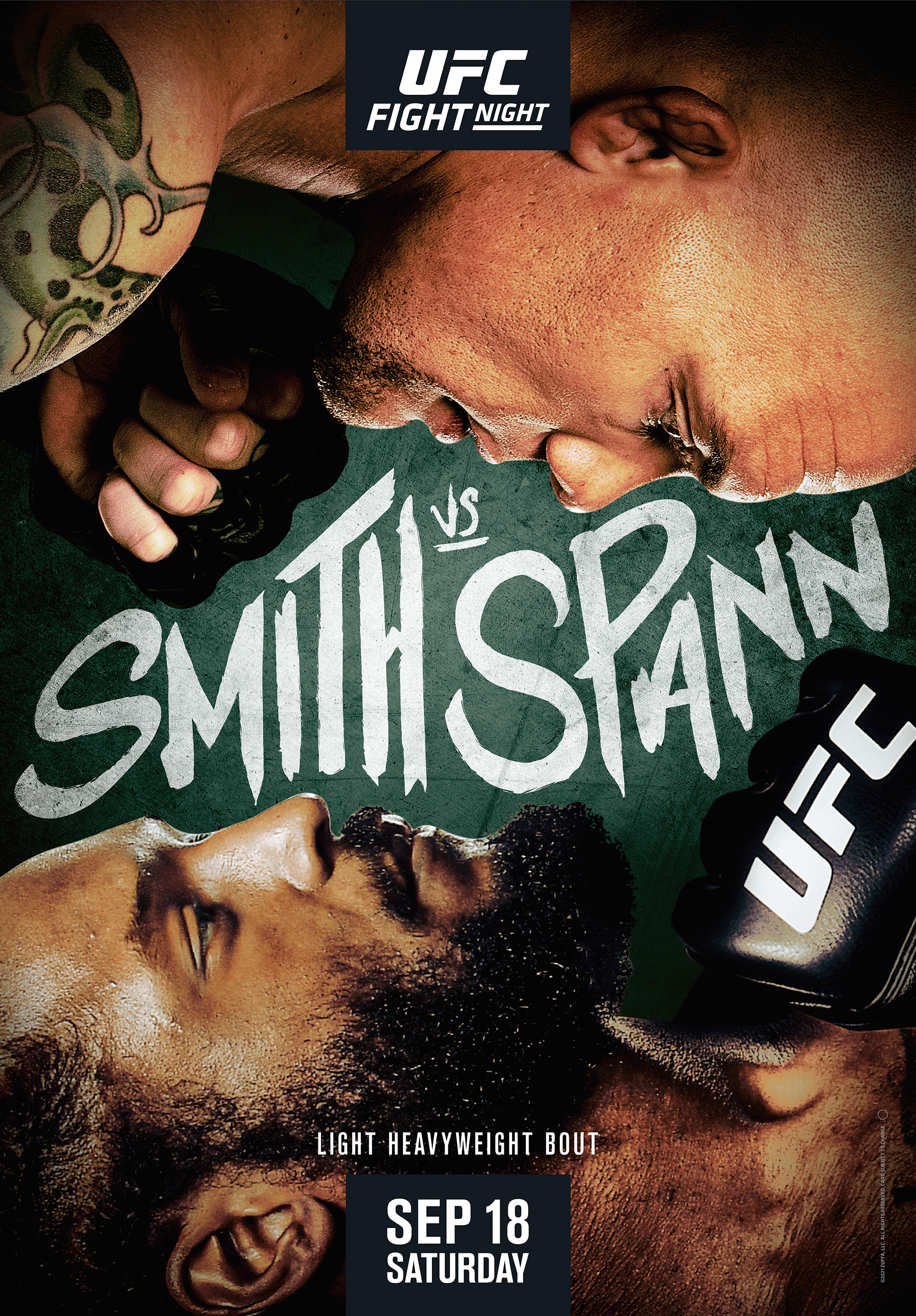 UFC Fight Night 192 Poster March 19, 2022