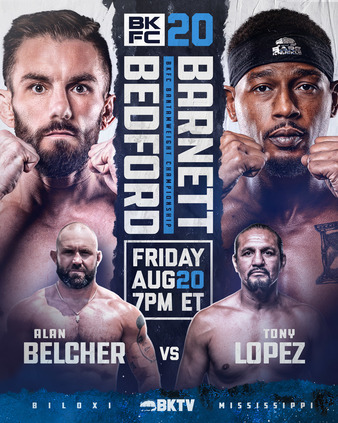 BKFC 20 Poster March 23, 2022