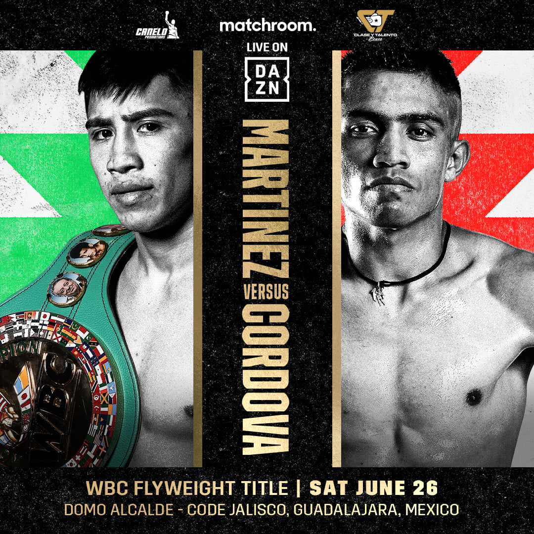 Martinez vs. Cordova Poster March 24, 2022