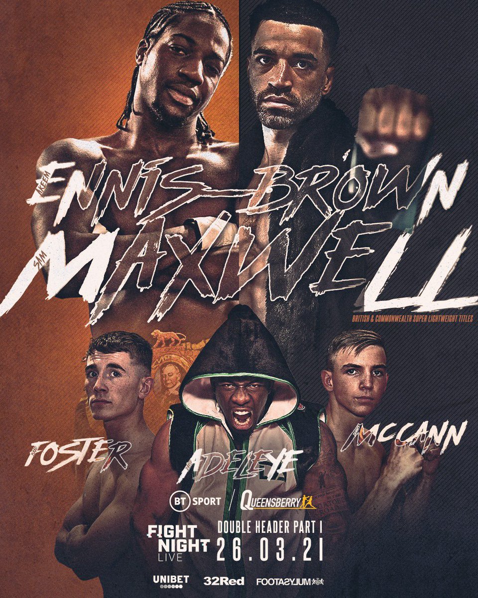 Hutchinson vs. Clarke Poster March 26, 2022