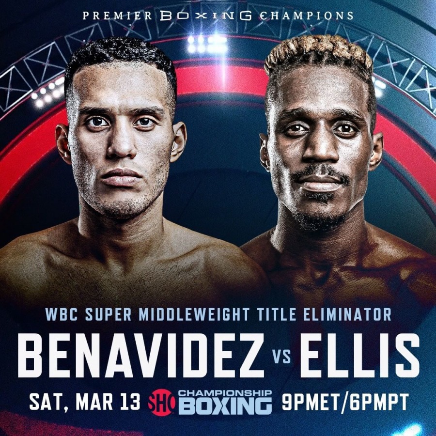 Benavidez vs. Ellis Poster March 26, 2022
