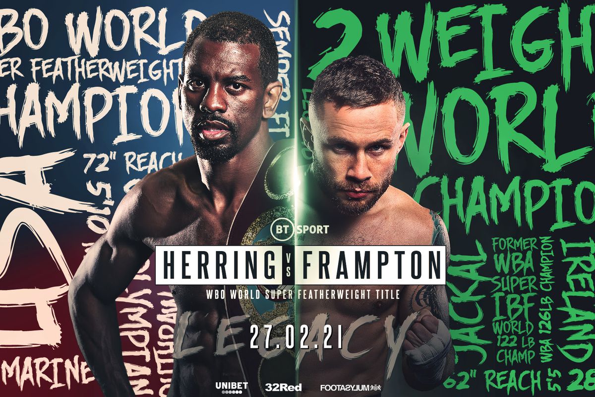 Herring vs. Frampton Poster March 26, 2022
