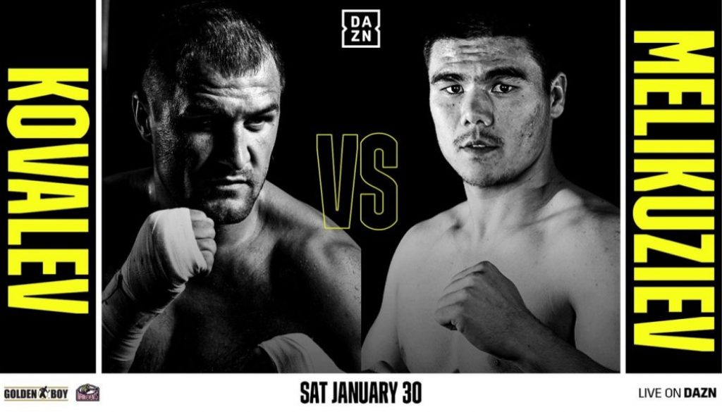 Kovalev vs. Melikuziev Poster March 26, 2022