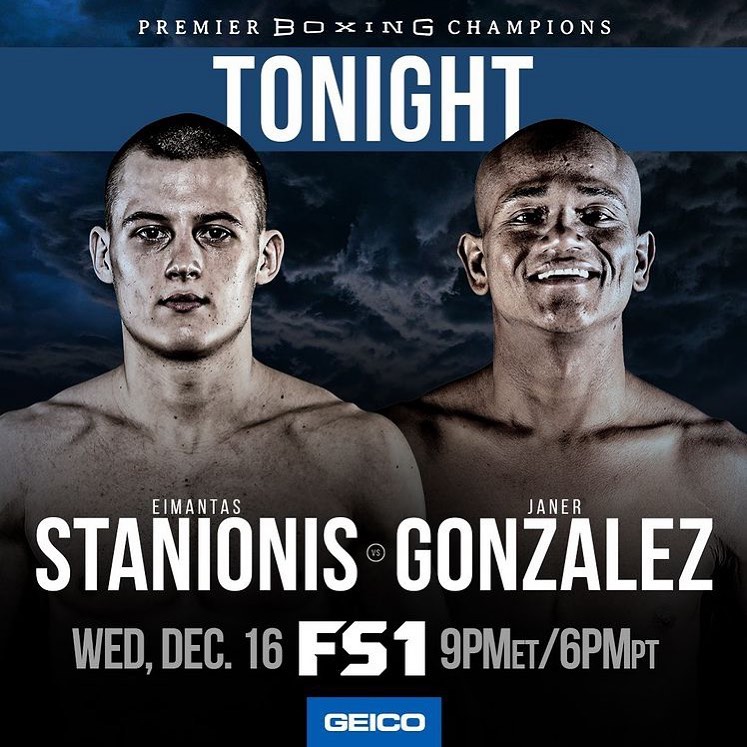  Stanionis vs. Gonzalez Poster March 26, 2022
