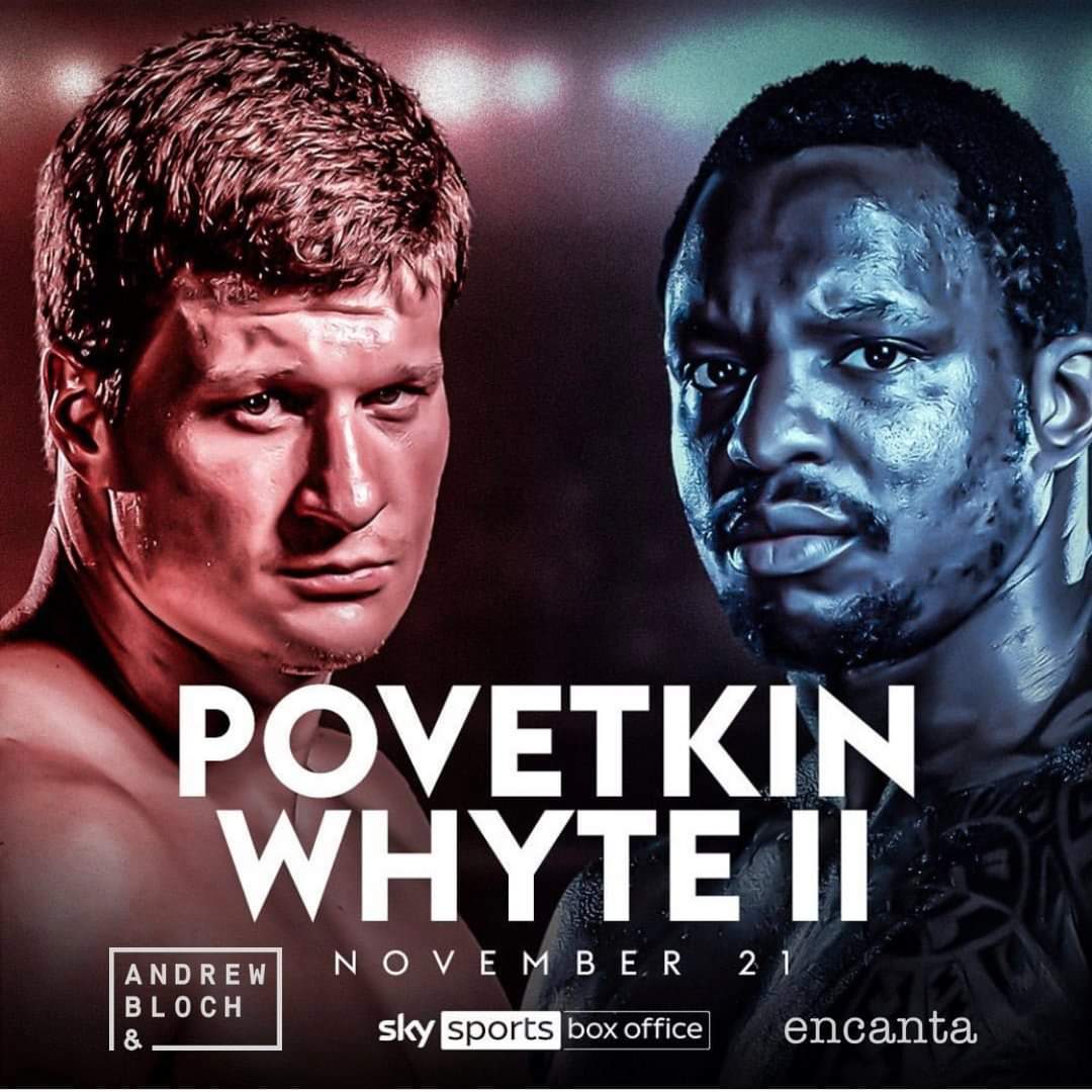 Povetkin vs. Whyte Poster March 27, 2022