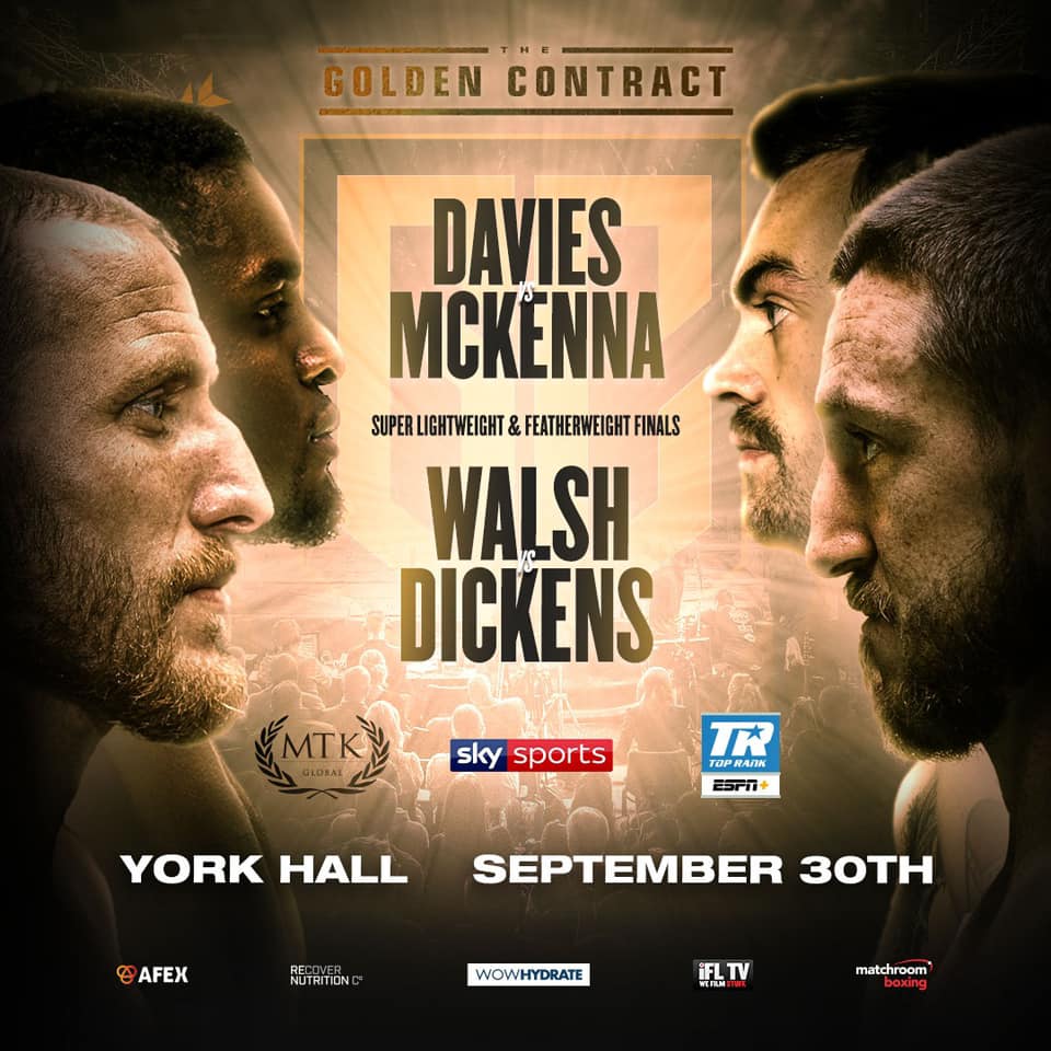 Davies vs. McKenna Poster March 28, 2022