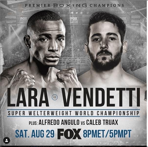 Lara vs. Vendetti Poster March 28, 2022