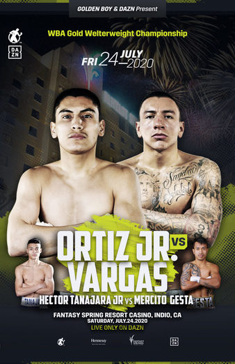 Ortiz Jr. vs. Vargas Poster March 28, 2022